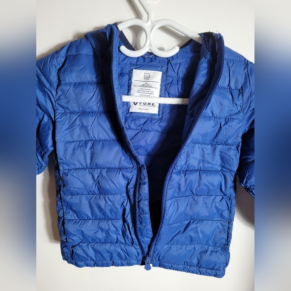 Blue Puffer Jacket for Kids - Picture 4 of 7